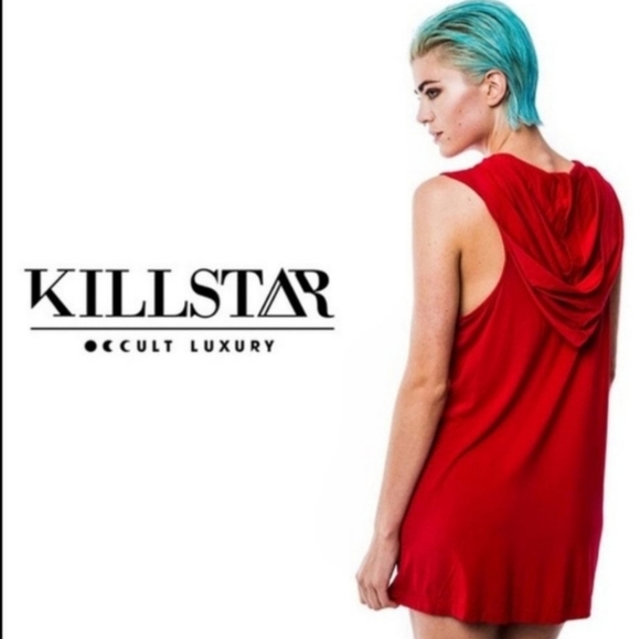 Killstar "Sorrow" Witchy Hooded Dress Never Worn - Picture 2 of 6